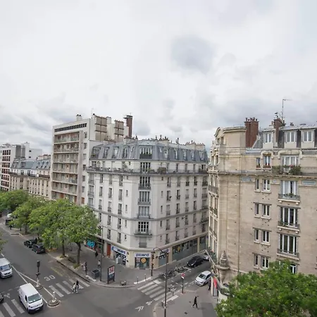 Apartamento Bright Apt Near Nation Paris
